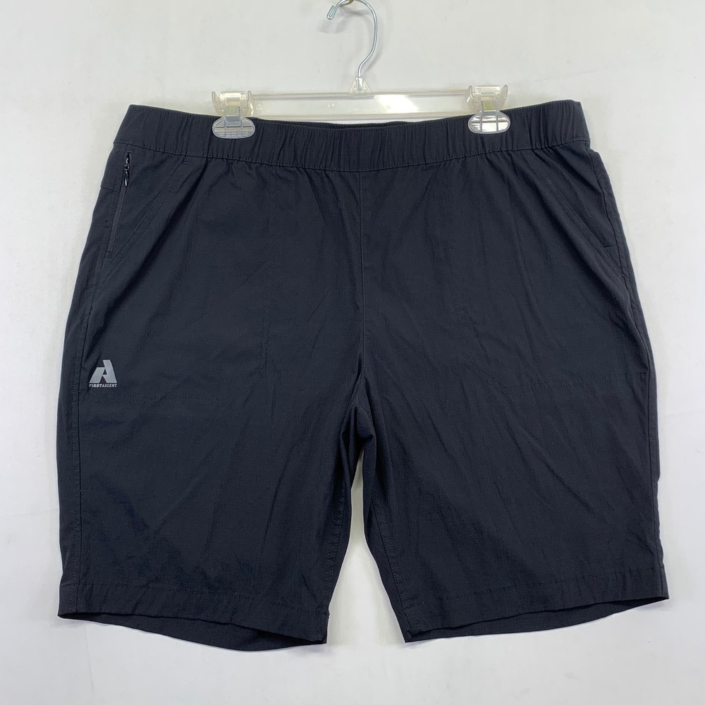 Eddie Bauer First Ascent Women's Shorts Size 16 Black Outdoor‎ Hiking Activewear